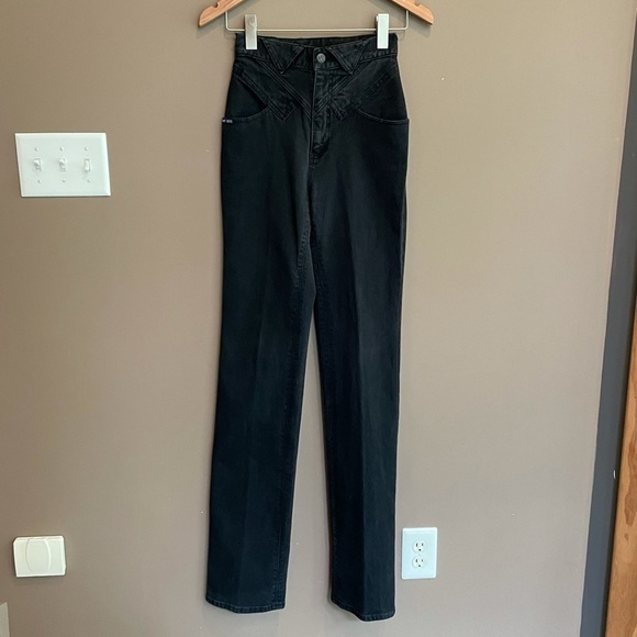 Kenny Rogers High‎ Rise Straight Leg Western Jeans - Picture 1 of 7